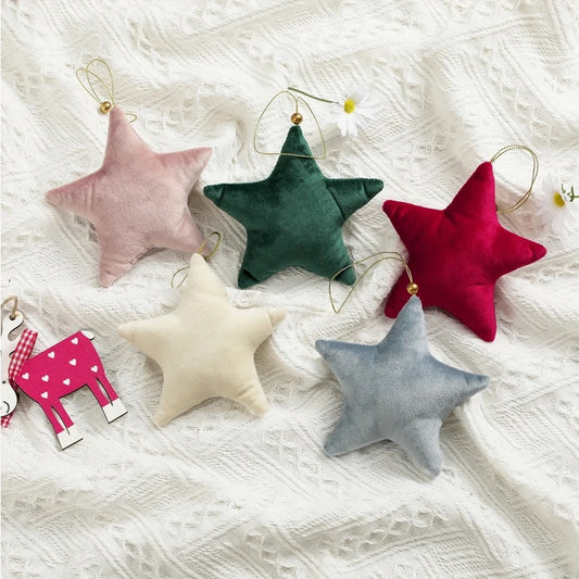 Velvet Star Ornaments (Pre Order)
