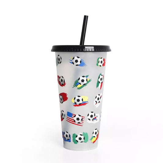 Football Colour Changing Cold Cups